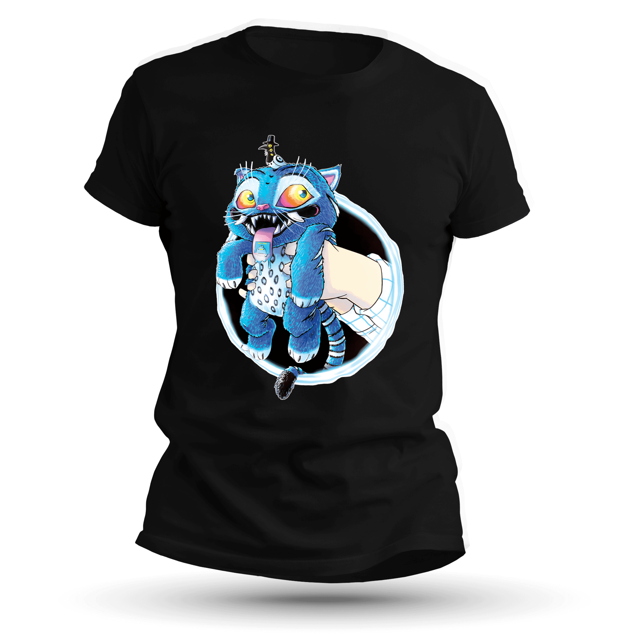 Saja Kitty T-Shirt | Cute Anime Cat Tee | Artistic Flavorz