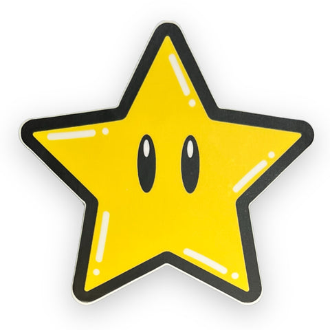 Yellow Star Sticker (#546) - Artistic Flavorz