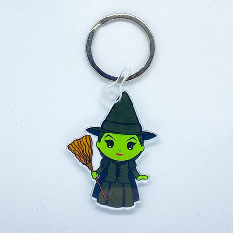 Elphaba - Wicked Witch Acrylic Keychain - Artistic Flavorz