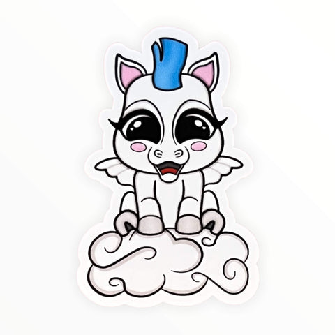 Baby Pegasus Sticker (#111) - Artistic Flavorz