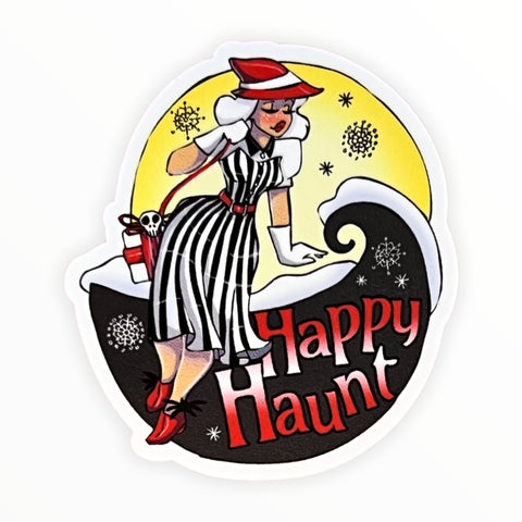 Happy Haunt Dapper Dolls Sticker (#70) - Artistic Flavorz