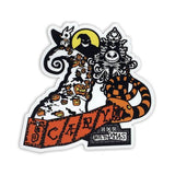 Haunted Holiday D Sticker (#4) - Artistic Flavorz