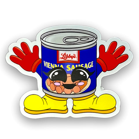 Canned Sausage Cutie Sticker (#907) - Artistic Flavorz