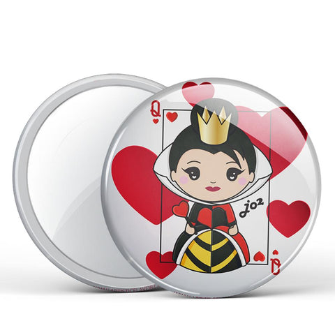 Heart to Heart Queen Button Mirror - Artistic Flavorz