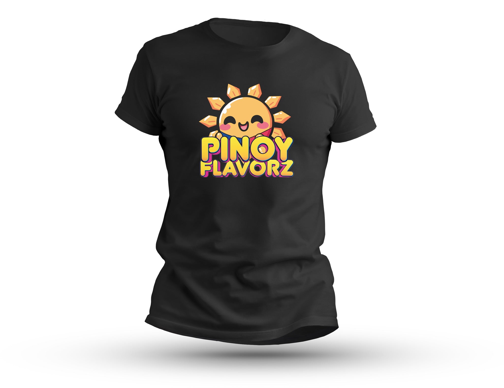 Pinoy Flavorz Black T-Shirt