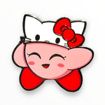 Cutie Kitty Pinky Enamel Pin - Artistic Flavorz