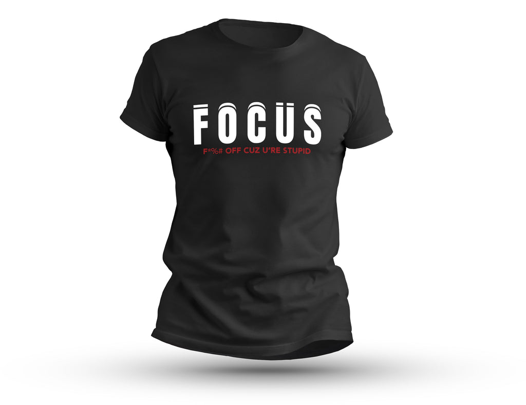 Focus Black T-Shirt
