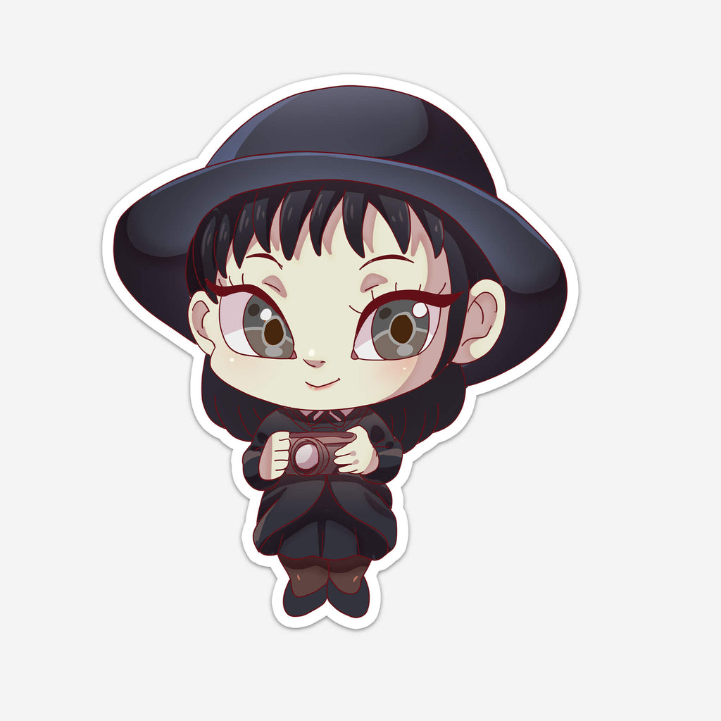 Bugjuice Girl Sticker (#1213) - Artistic Flavorz