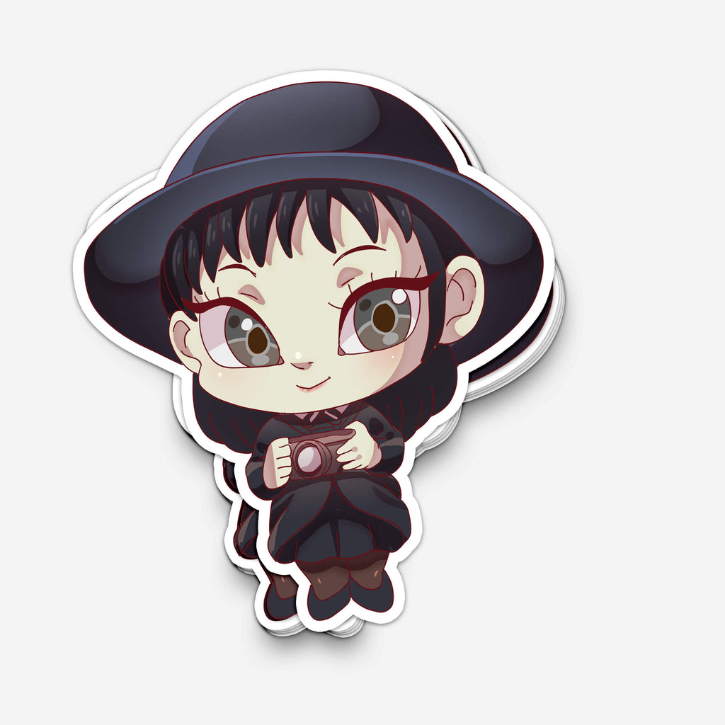 Bugjuice Girl Sticker (#1213) - Artistic Flavorz