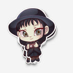 Bugjuice Girl Sticker (#1213) - Artistic Flavorz