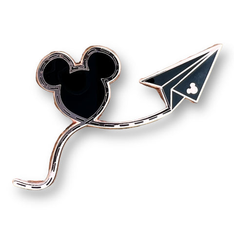 It All Started with a Mouse Enamel Pin | Rose Gold/Black - Artistic Flavorz