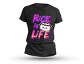 Rice is Life Black T-Shirt