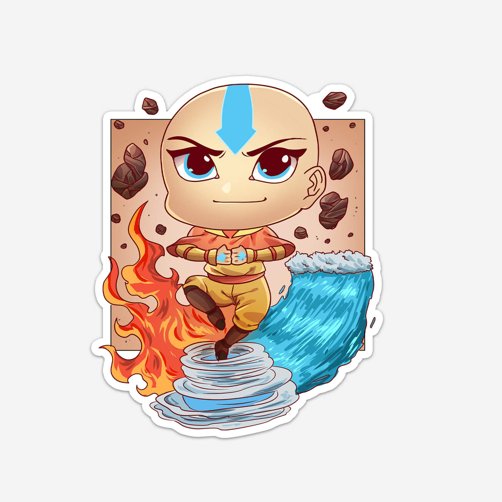 Air Nomad Sticker (#797) - Artistic Flavorz