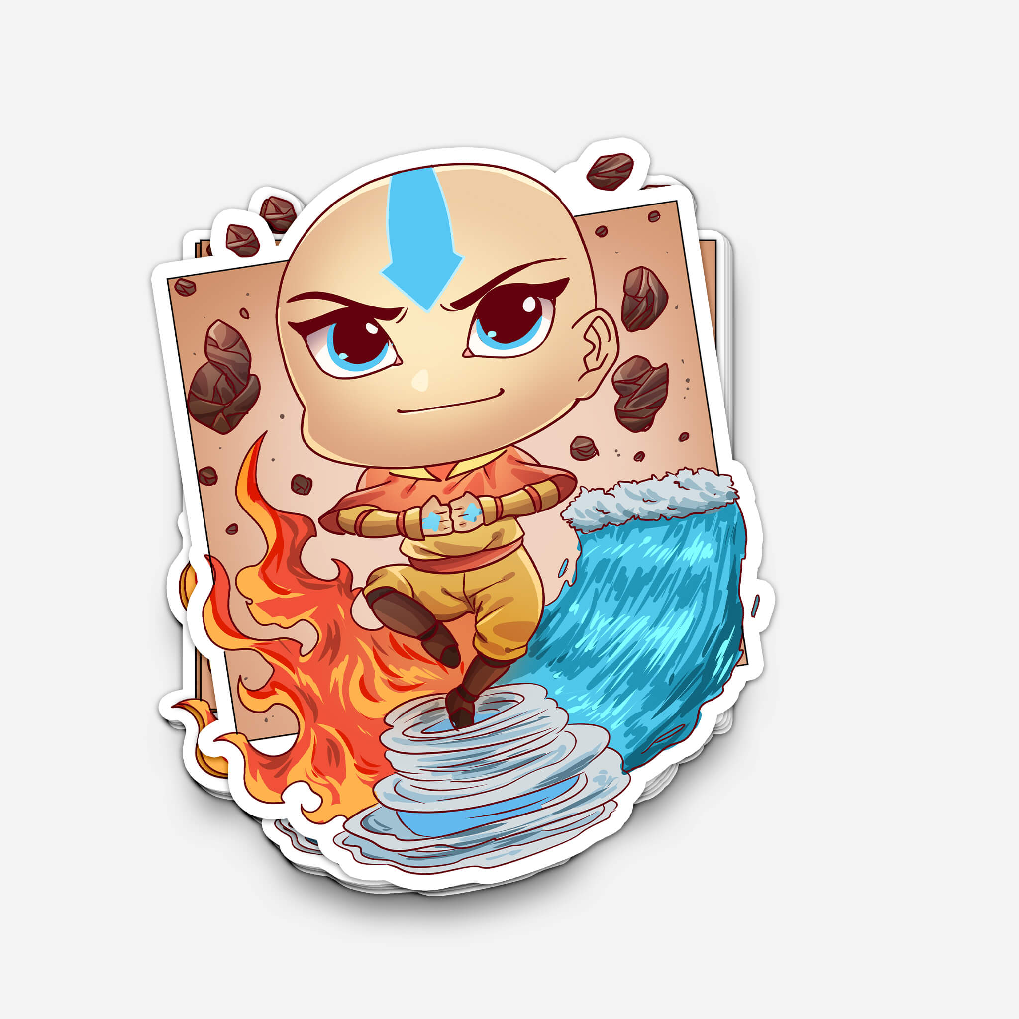 Air Nomad Sticker (#797) - Artistic Flavorz