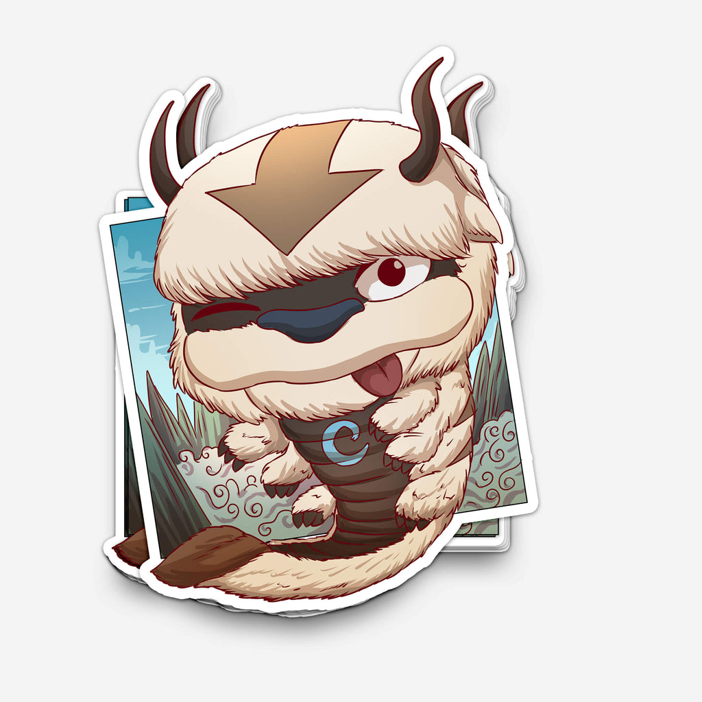 Air Nomad Best Animal Friend Sticker (#798) - Artistic Flavorz