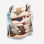 Air Nomad Best Animal Friend Sticker (#798) - Artistic Flavorz