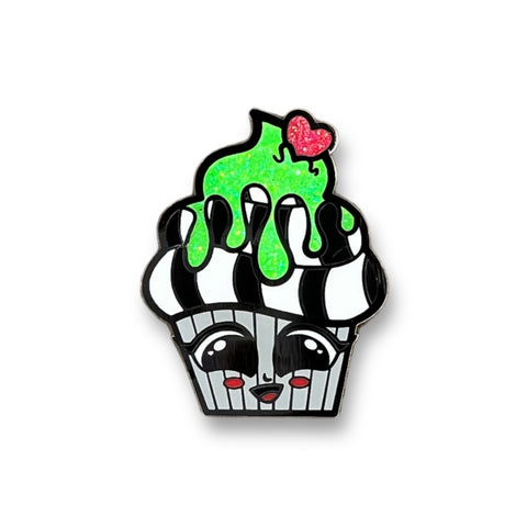 Sub-Lime - Whirly Cups Enamel Pin - Artistic Flavorz