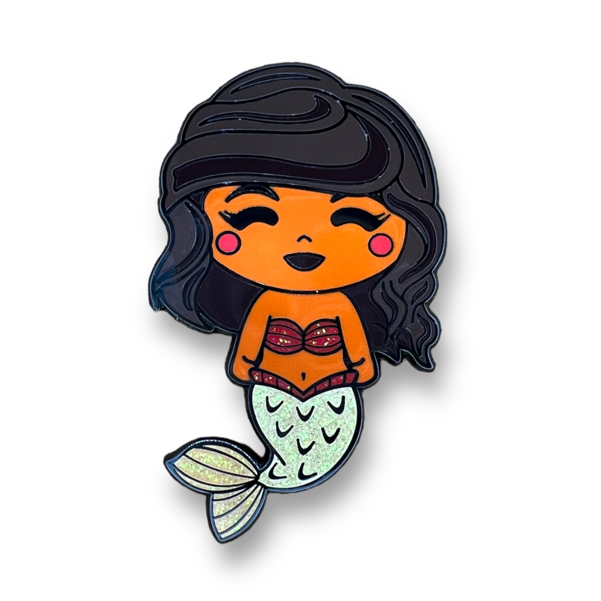 Kawaii Pin Collection, Mermaid Enamel Pin