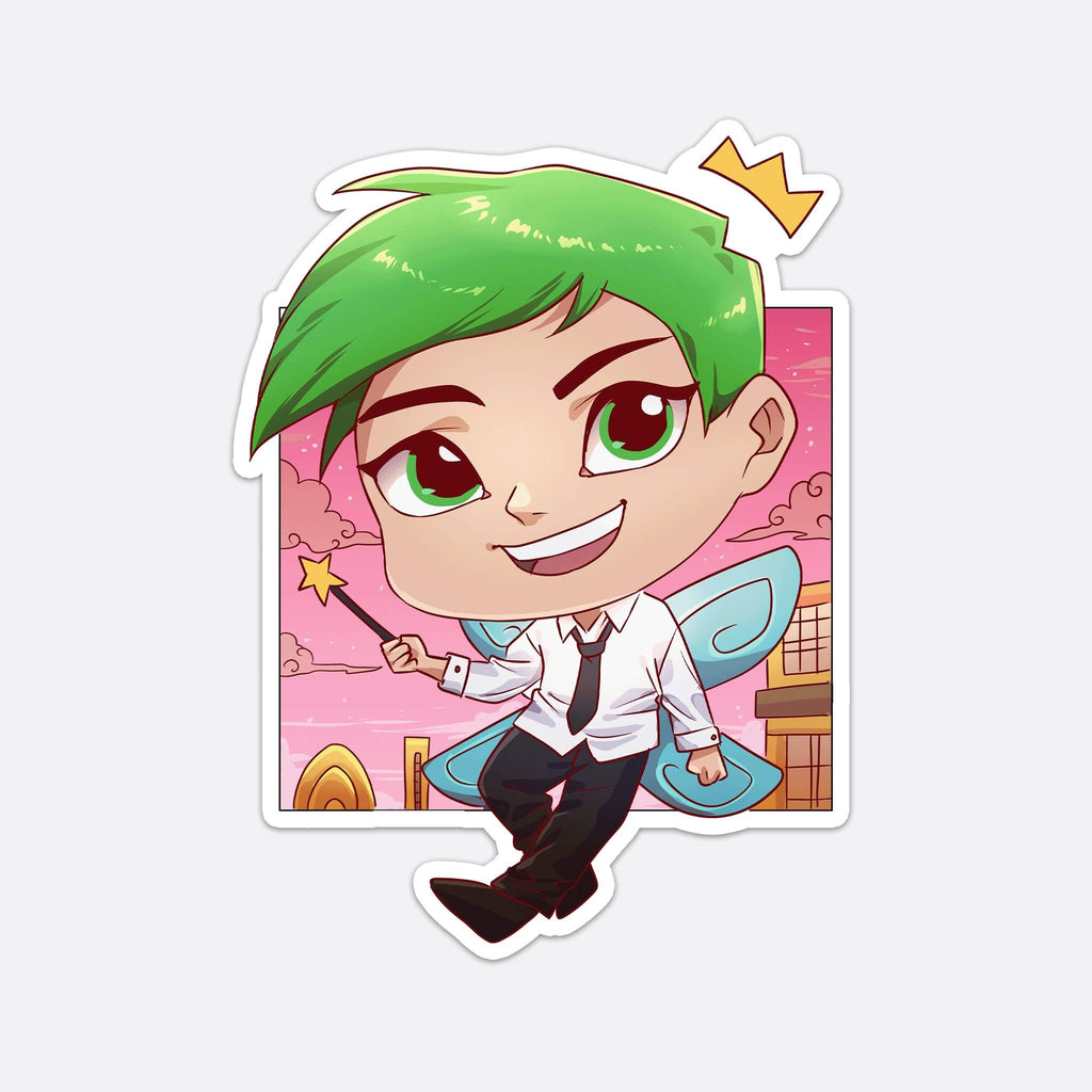 Oddparent Boy Sticker (#796) - Artistic Flavorz