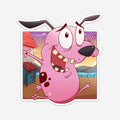 Coward Dog Sticker (#786) - Artistic Flavorz