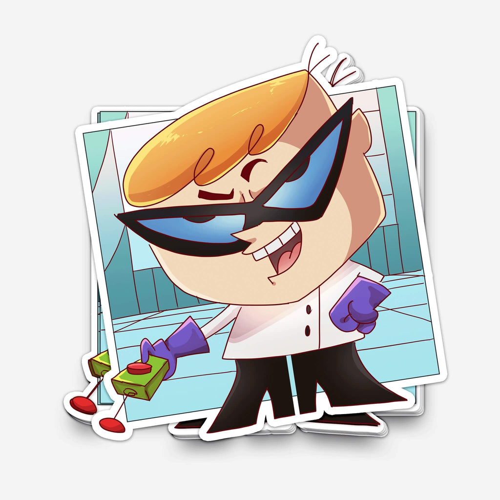 Genius Boy Sticker (#866) - Artistic Flavorz