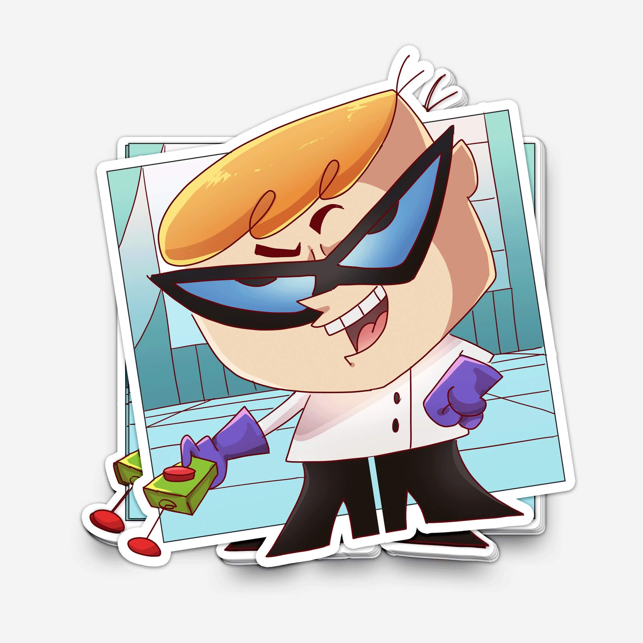 Genius Boy Sticker (#866) - Artistic Flavorz