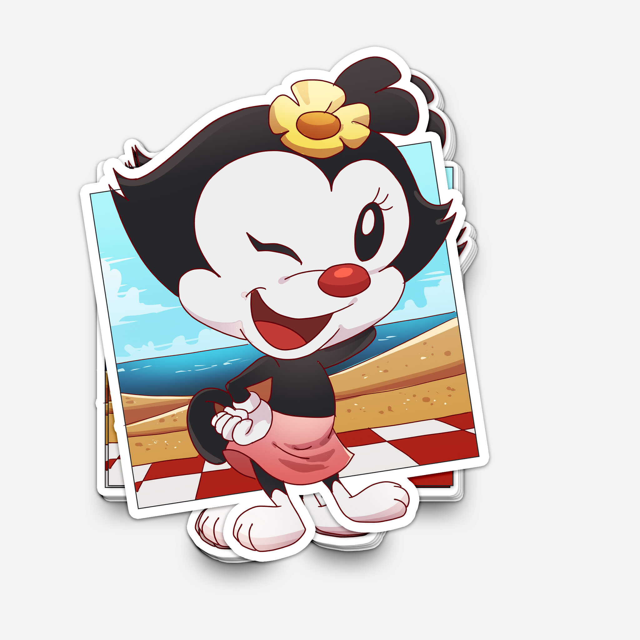 Kooky Kids Sister Sticker (#871) - Artistic Flavorz