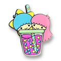 Cute Twins Boba Enamel Pin - Artistic Flavorz