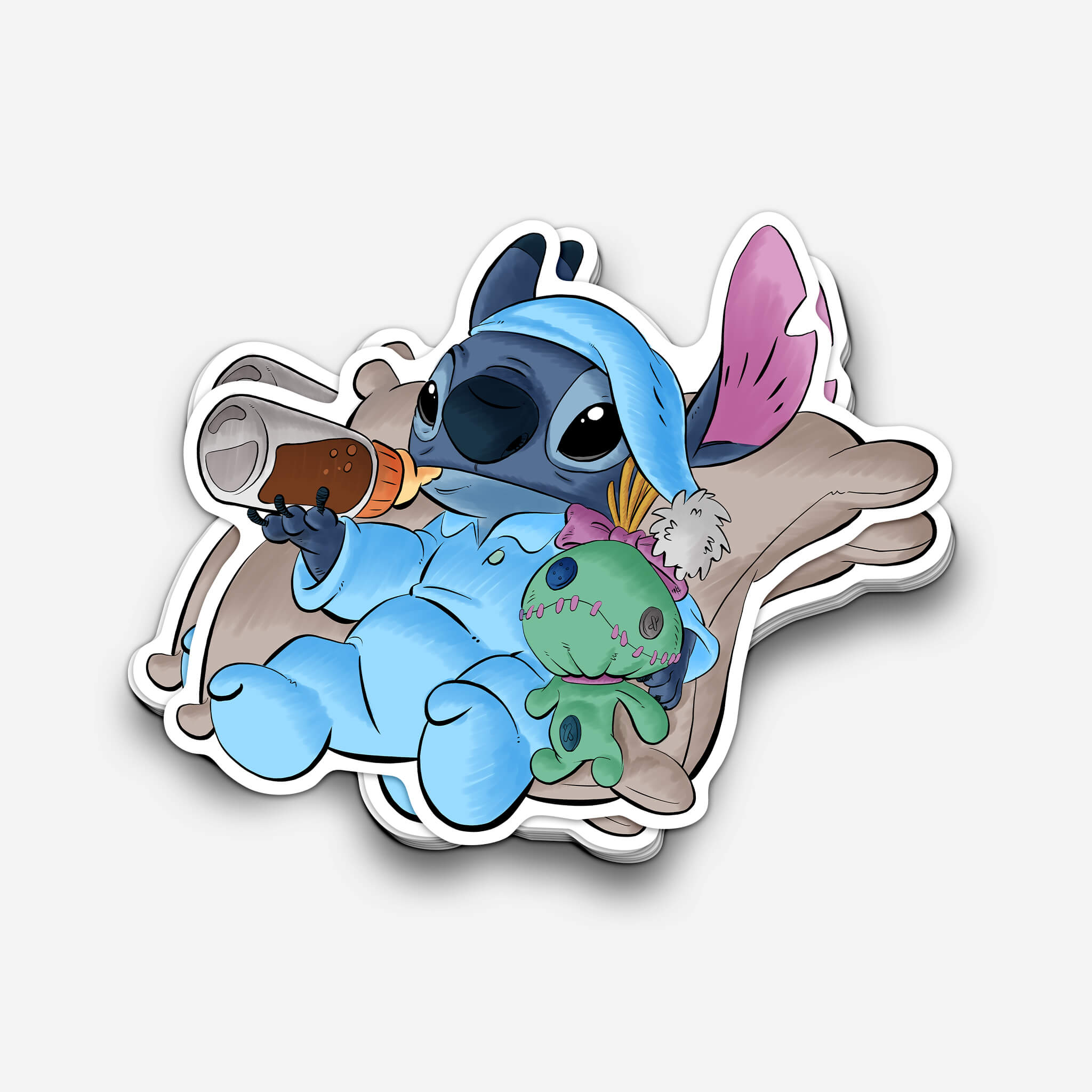 Favorite Experiment Bedtime Sticker (#964) - Artistic Flavorz