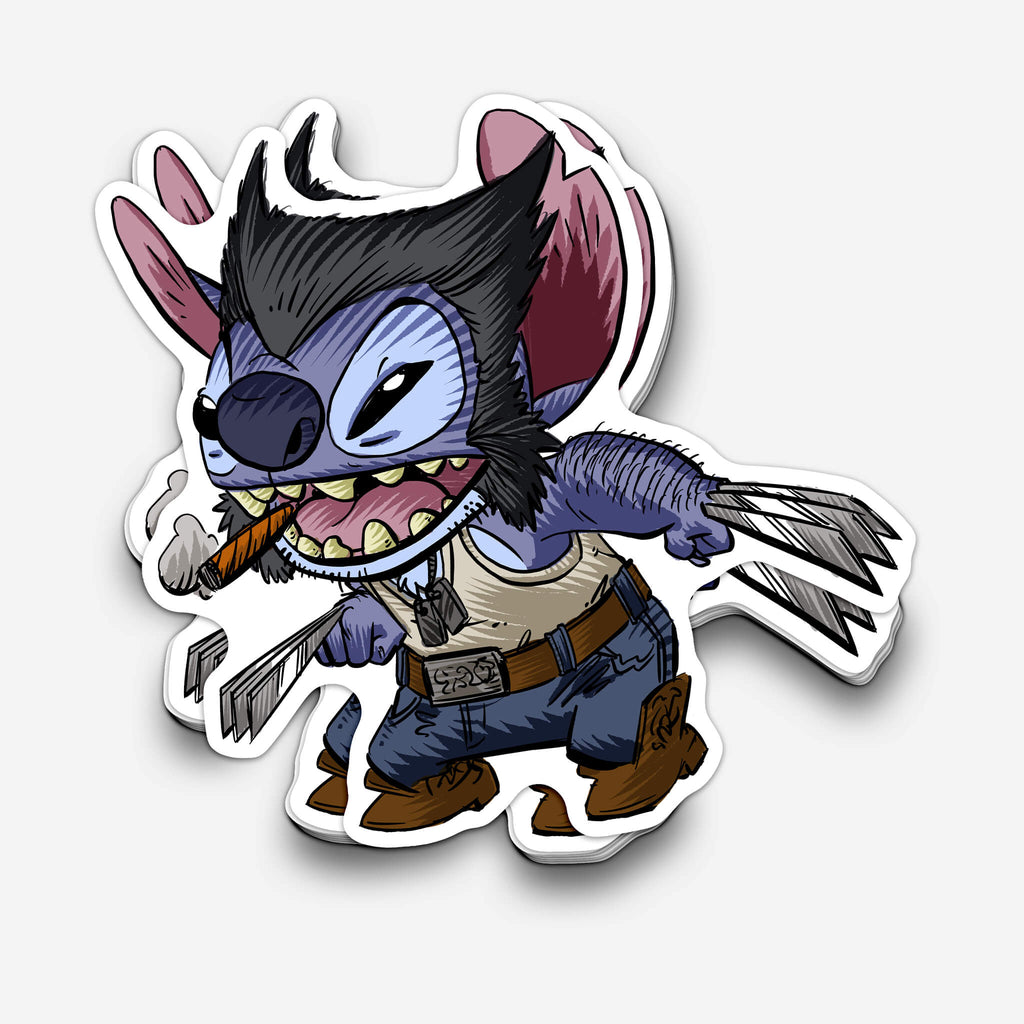 Favorite Experiment Claw Hands Sticker (#958) - Artistic Flavorz