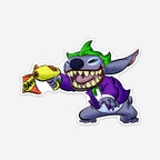 Favorite Experiment Clown Sticker (#963) - Artistic Flavorz