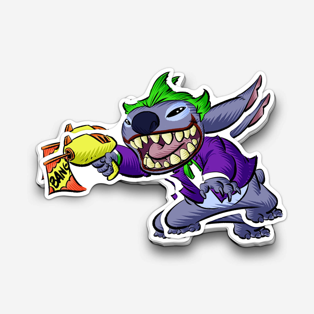 Favorite Experiment Clown Sticker (#963) - Artistic Flavorz