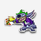 Favorite Experiment Clown Sticker (#963) - Artistic Flavorz