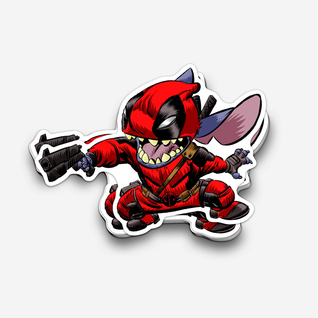 Favorite Experiment Merc with a Mouth Sticker (#973) - Artistic Flavorz