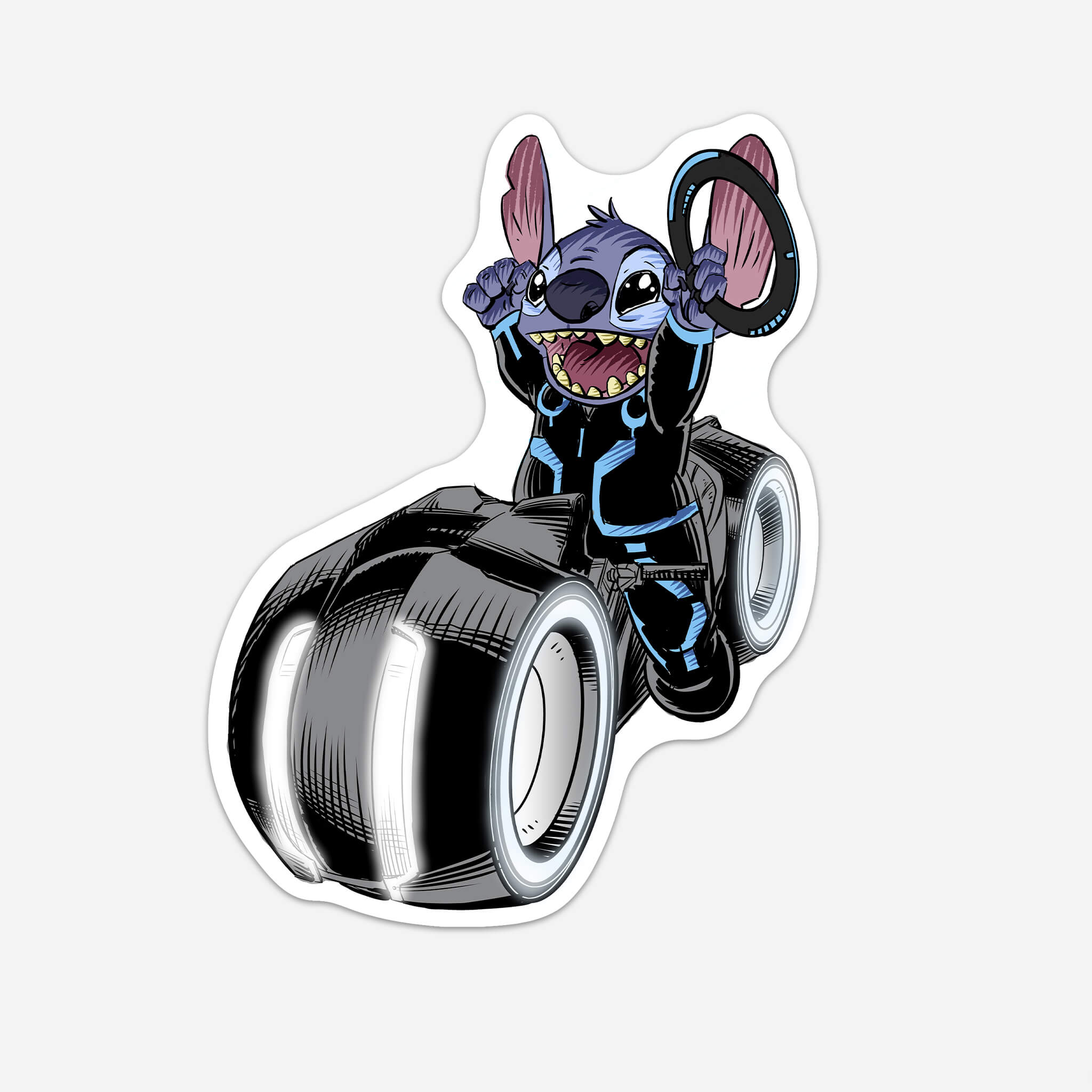 Favorite Experiment Motorcycle Sticker (#1016) - Artistic Flavorz