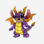 Favorite Experiment Purple Dragon Sticker (#1145) - Artistic Flavorz
