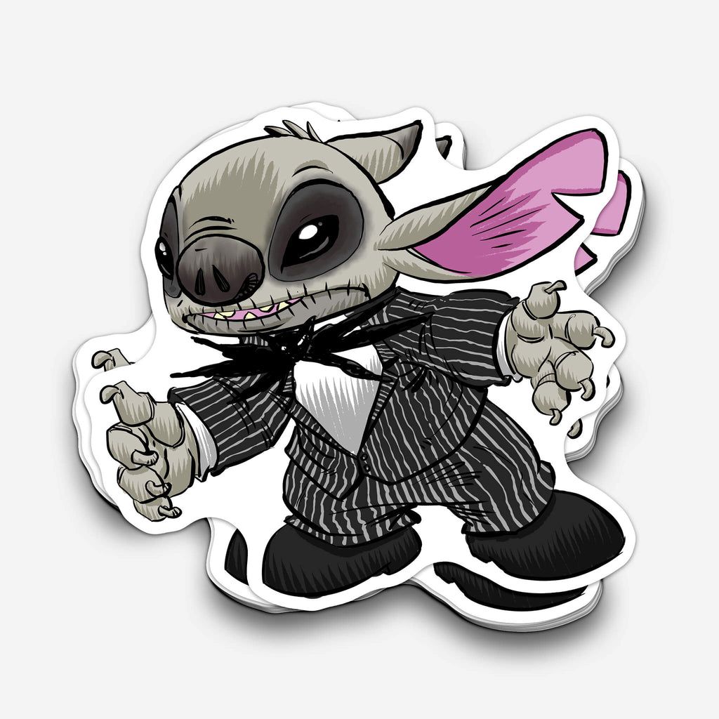 Favorite Experiment Skeleton Sticker (#957) - Artistic Flavorz