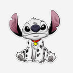 Favorite Experiment Spotted Dog Sticker (#1169) - Artistic Flavorz