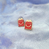 Happy Meal Stud Earrings - Artistic Flavorz