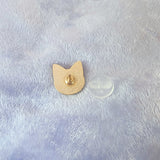 White Sailor Kitty Mini Enamel Pin - Artistic Flavorz