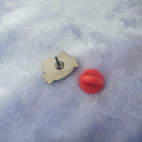 Red Kitty Mini Enamel Pin - Artistic Flavorz