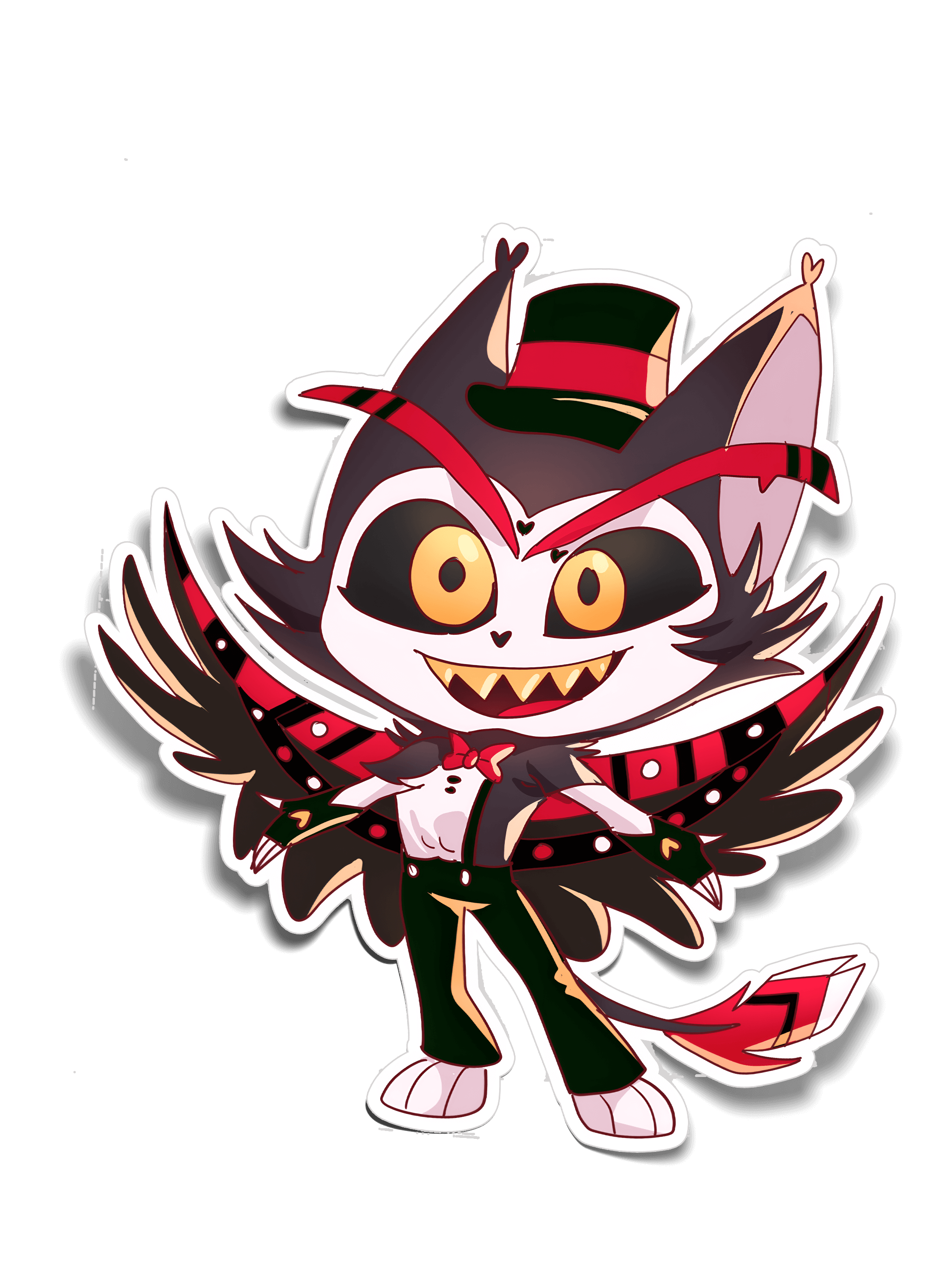 HH Gambling Bartender Sticker (#1301) - Artistic Flavorz