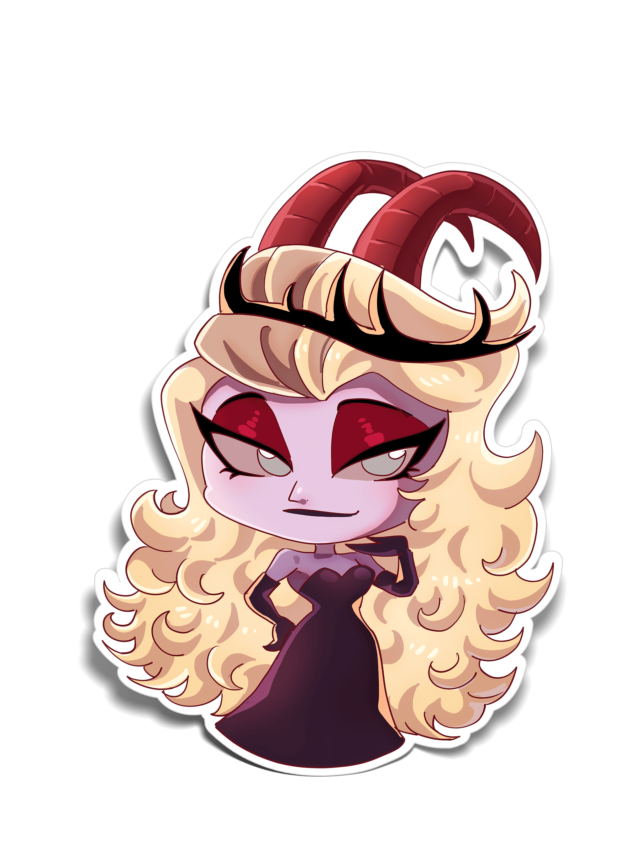 HH Demon Queen Sticker (#1653) - Artistic Flavorz