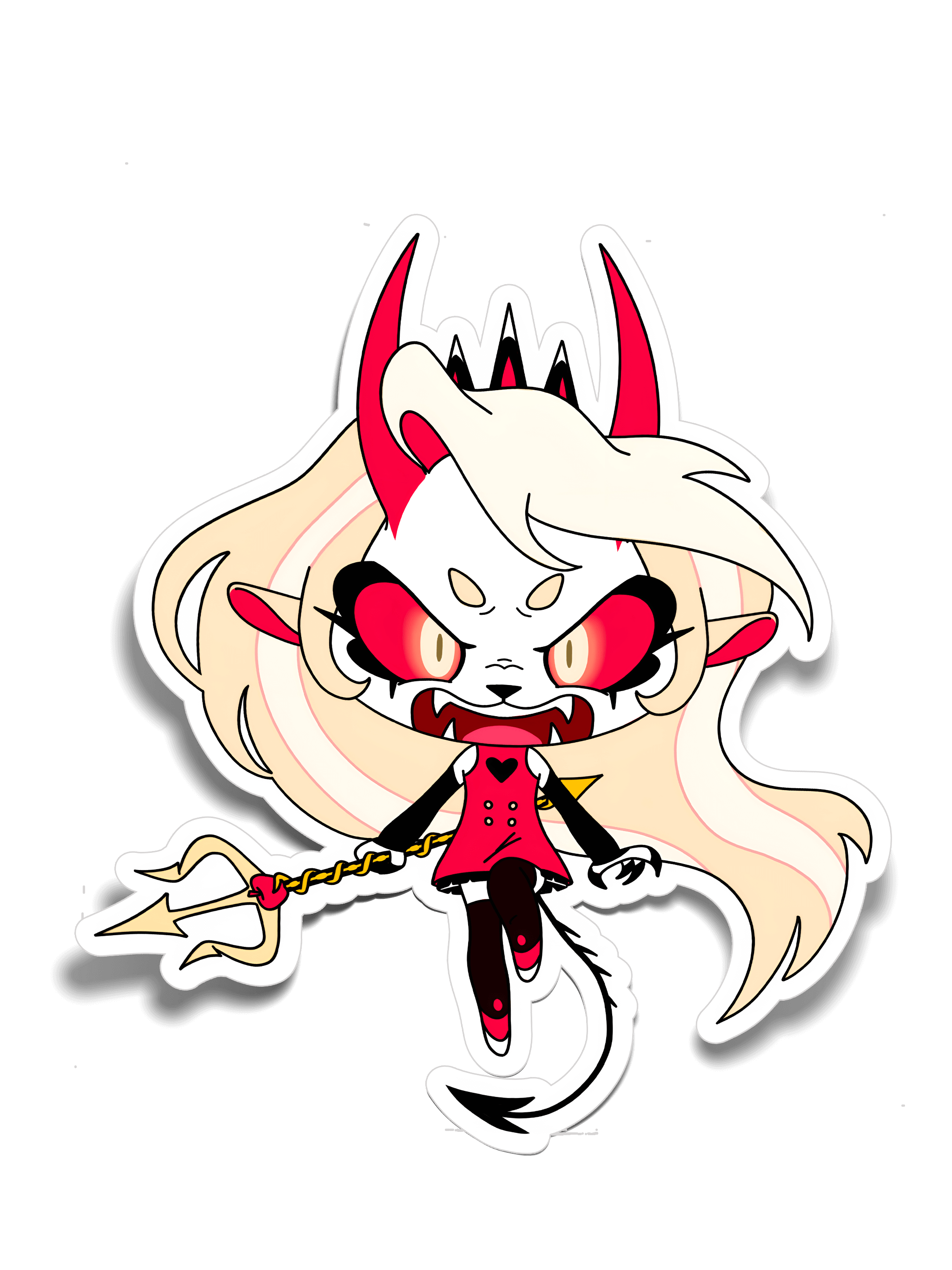 HH Devil Daughter Sticker (#1293) - Artistic Flavorz