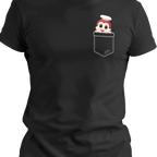 Happy Bee Pocket T-Shirt | Filipino Fast Food Mascot Tee | Pinoy Culture Apparel