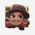 Funny Detective Sticker (#879) - Artistic Flavorz
