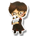 Scar Boy with Owl Sticker (#674)