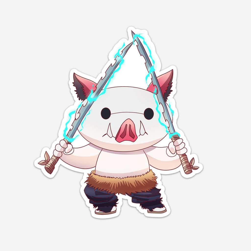 DS Pigface Max Sticker (#1172) - Artistic Flavorz