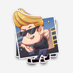 Cool Guy Sticker (#788) - Artistic Flavorz