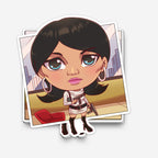 Spy Girl Sticker (#894) - Artistic Flavorz